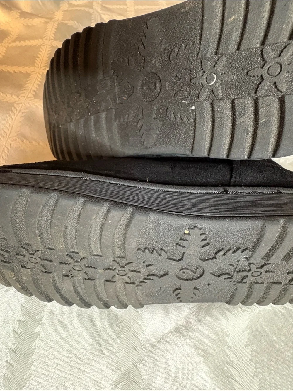 SO Kids Black Suede Boot